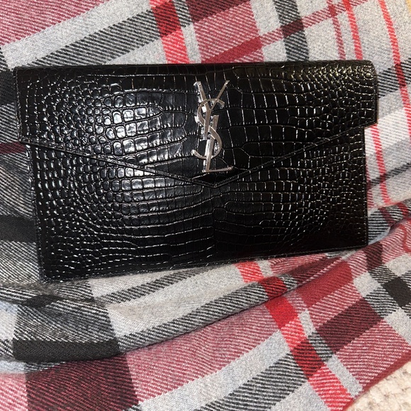 SAINT LAURENT YSL CLUTCH - Picture 1 of 7